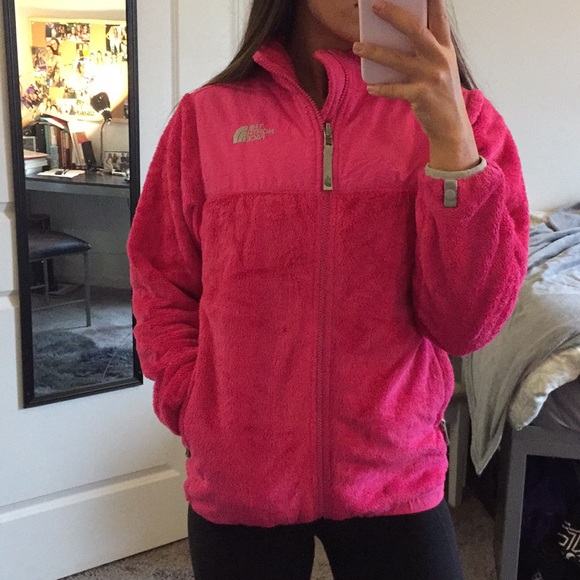 Cozy hot pink Northface zip up❄️💖 - Picture 3 of 6